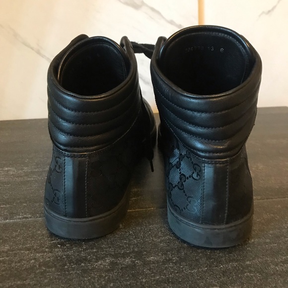 Gucci GG Imprime High Top Sneakers Mens - Picture 6 of 14